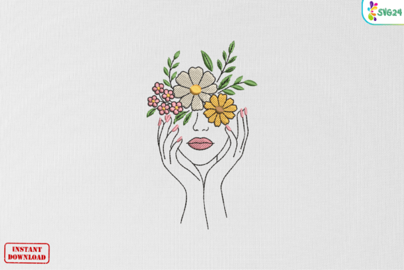 Blooming Floral Lady Portrait Charm Review