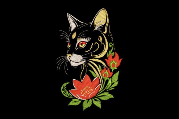 Cat with Red Flowers: A Designer’s Review