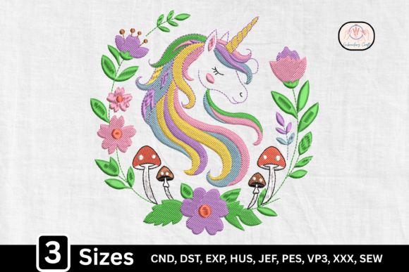 Cottagecore Mushrooms Unicorn: A Stitch Test Review