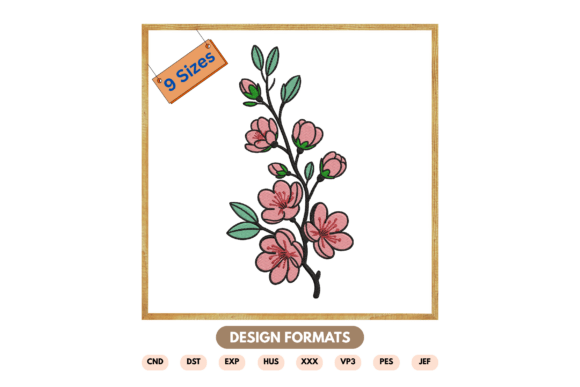 Floral Branch Machine Embroidery Review