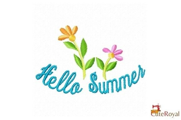Hello Summer Floral Embroidery: Apparel Review