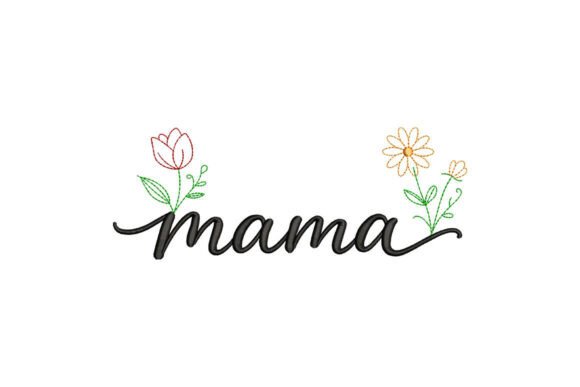 Mama Floral Embroidery Design: A Boutique Review